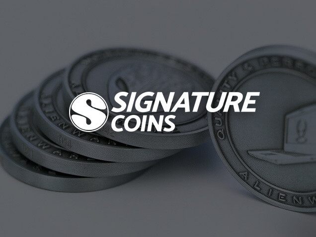Signature Coins Alienware PC Gamer Coins