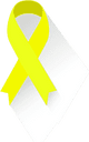 Yellow Awareness Ribbon