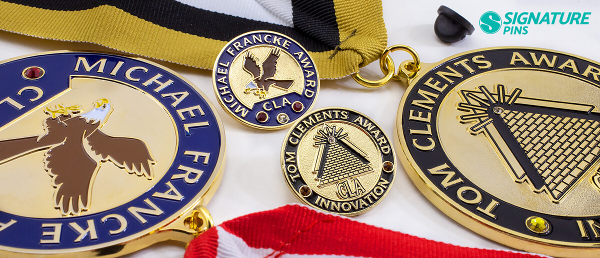 Custom fundraising event lapel pins for nonprofit donor recognition and supporter engagement
