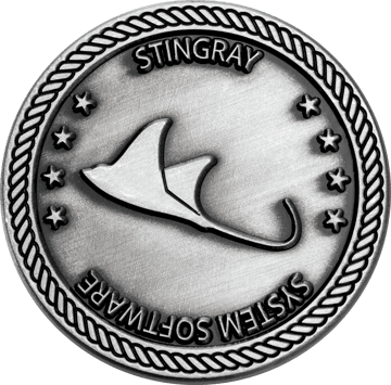 Challenge coin with a rope edge