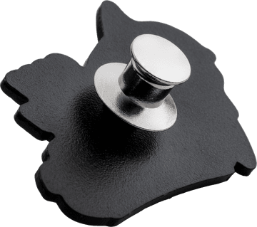 Deluxe locking clutch backing on a lapel pin