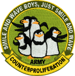 Army Counterproliferation Penguins Patch