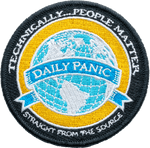 Daily Panic Globe Patch