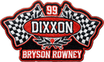 Dixxon 99 Racing Flags Patch