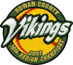 Rowan County Vikings Champions Patch