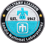 Sandia Military Liaison Est 1947 Patch