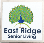 East Ridge Senior Living Peacock Pin