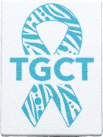 Tgct Teal Ribbon Pin